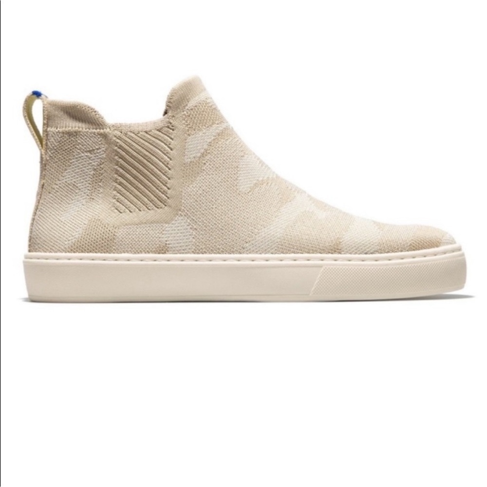 Rothy’s The Chelsea Sneaker Boot in Desert Camo size 10